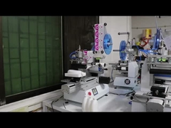 FK617 반 자동 평면 병 라벨링 기계에 대한 평면 병 라벨 응용기